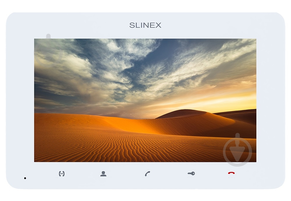 Комплект відеодомофона Slinex AdvancedKit Full HD білий/сірий SM-07MHD(w)+ML-15HD(g) - фото 2
