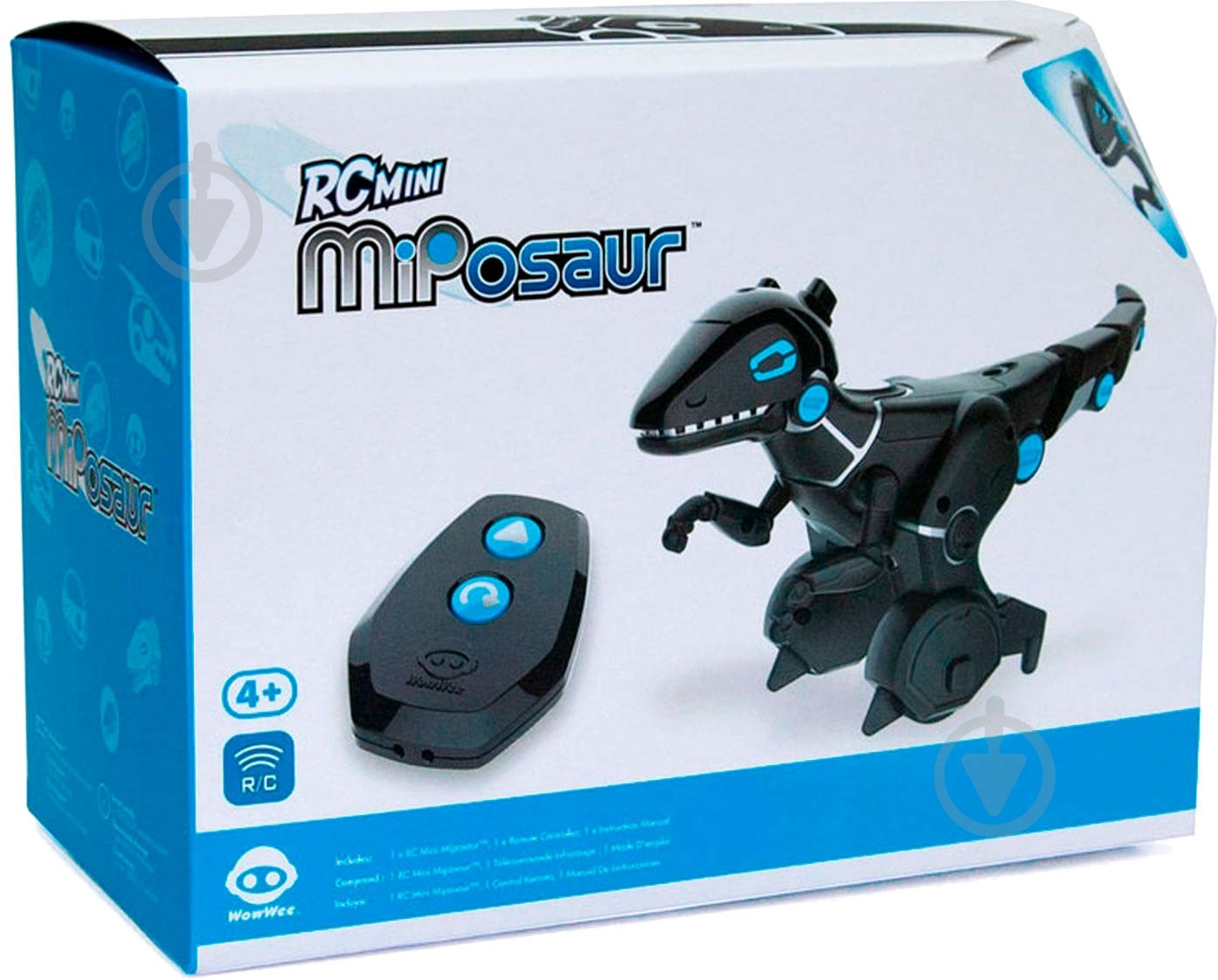 Мини-робот Wow Wee Miposaur RC Mini Мипозавр W3890 - фото 4 Мини-робот Wow Wee Miposaur RC Mini Мипозавр W3890 - фото 4
