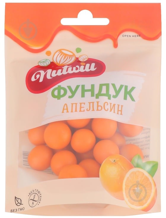 Драже Nutwill Фундук Апельсин 100 г - фото 1