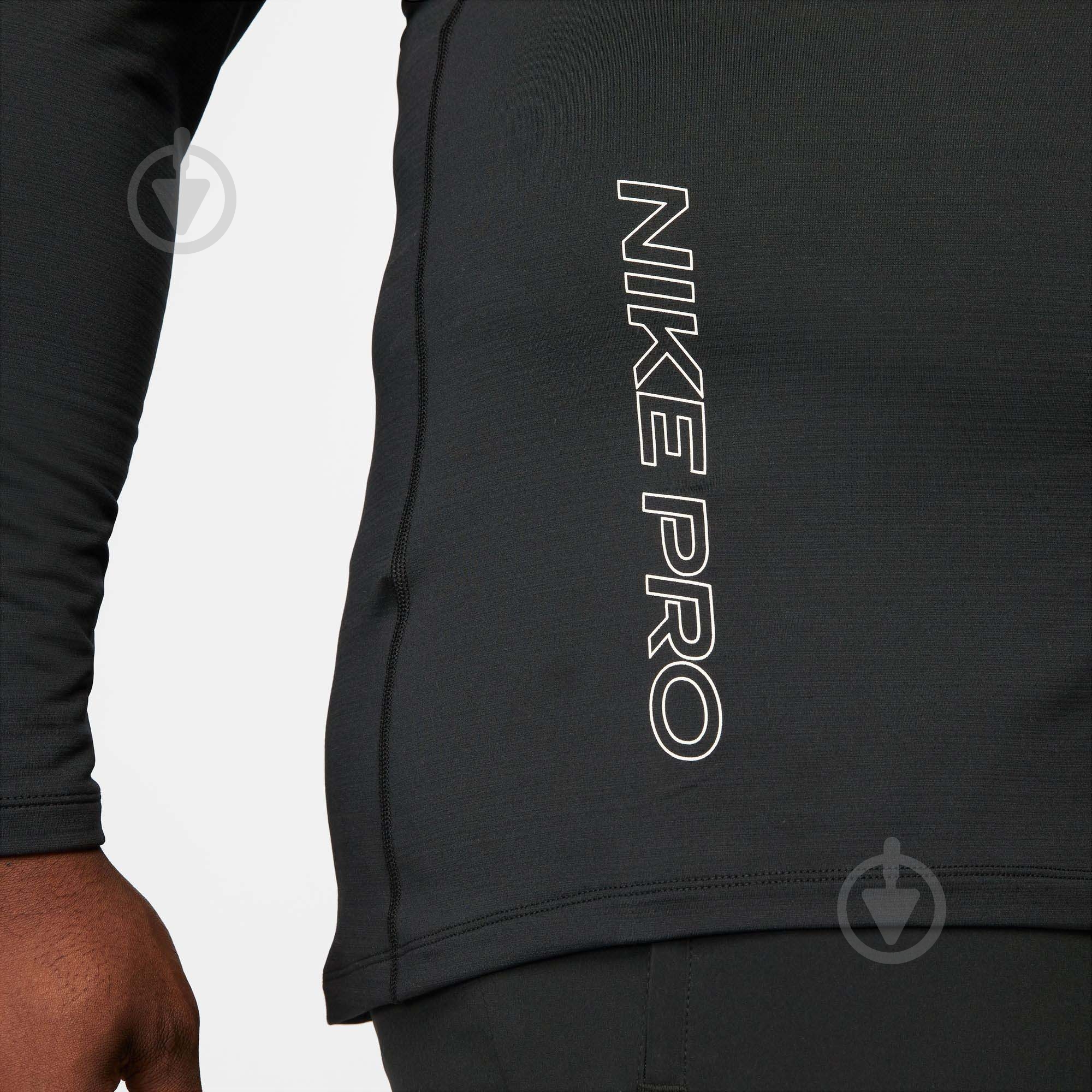 Футболка Nike TOP WARM LS CREW DQ5448-010 р.2XL черный - фото 10