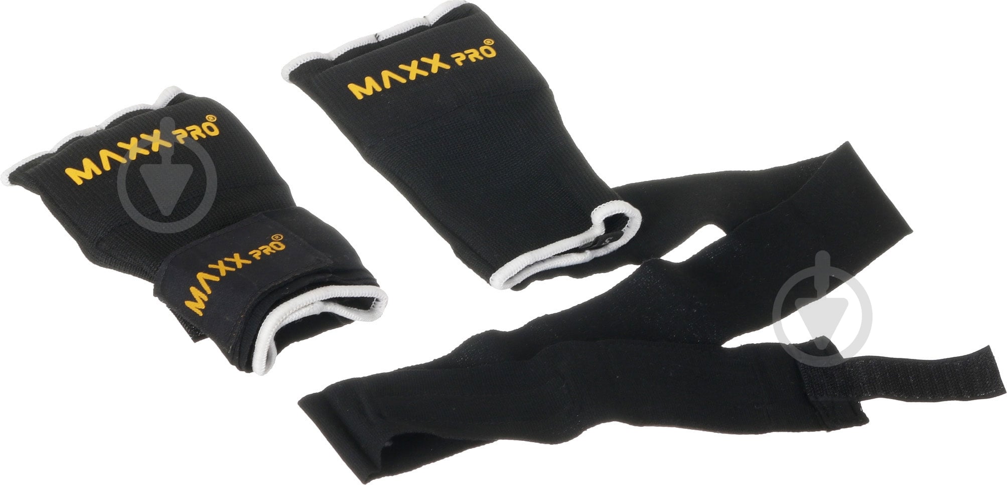 Рукавички для MMA MaxxPro р. M чорний чорний - фото 5