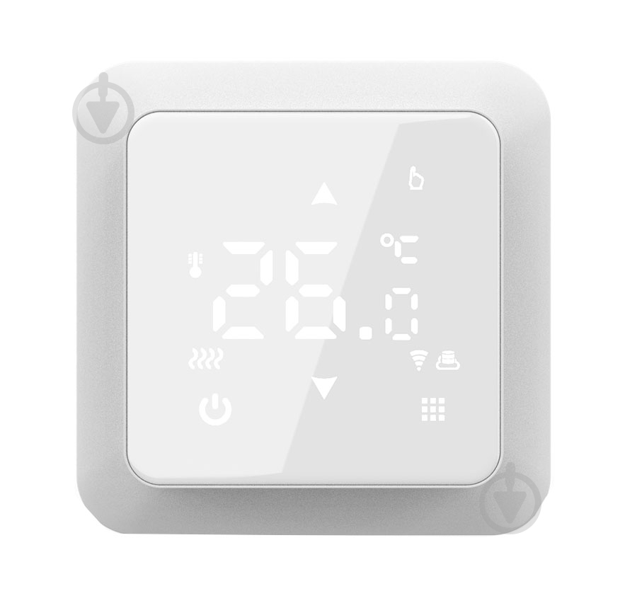 Терморегулятор для теплого пола In-Therm WI-FI PWT 517 СЕНСОРНЫЙ ПРОГРАММИРУЕМЫЙ БЕЛОГО ЦВЕТА - фото 1 Терморегулятор для теплого пола In-Therm WI-FI PWT 517 СЕНСОРНЫЙ ПРОГРАММИРУЕМЫЙ БЕЛОГО ЦВЕТА - фото 1