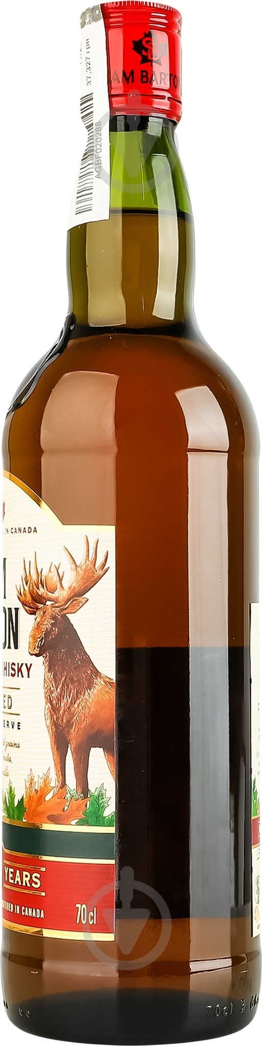 Виски Sam Barton 40% канадское купажированное 5YO 0,7 л - фото 4