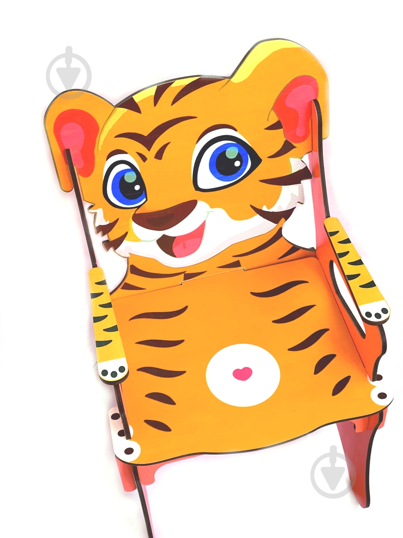 Стілець дитячий дерев'яний Tatev Тигр - фото 3