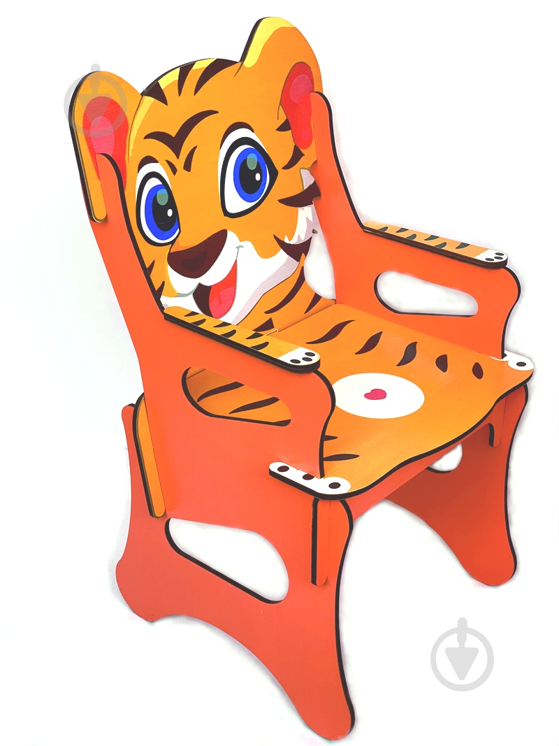 Стілець дитячий дерев'яний Tatev Тигр - фото 2