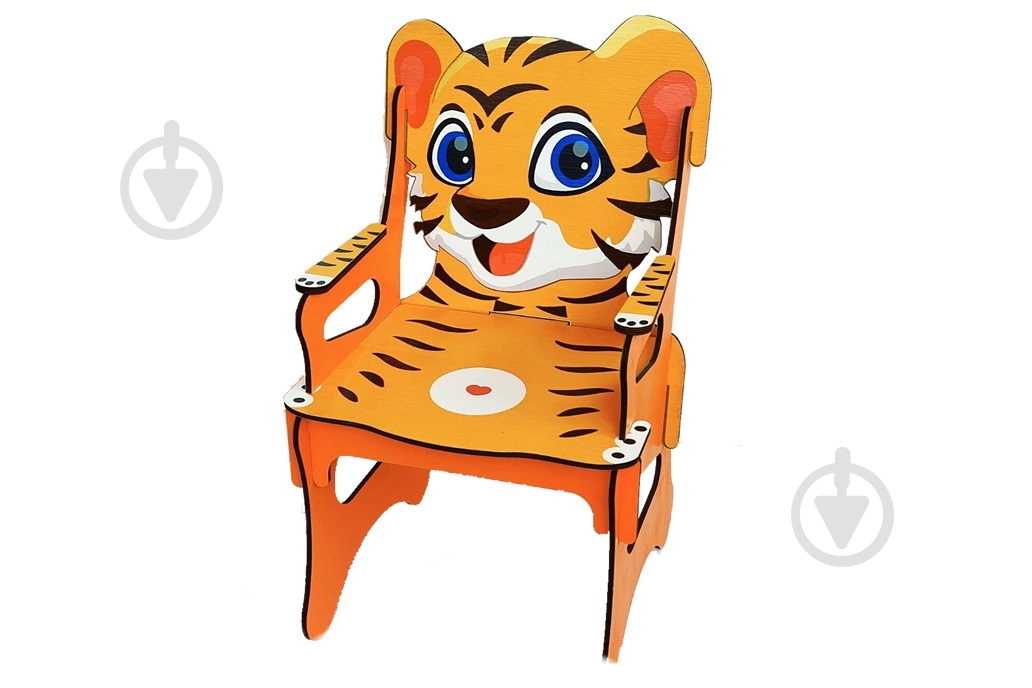 Стілець дитячий дерев'яний Tatev Тигр - фото 1