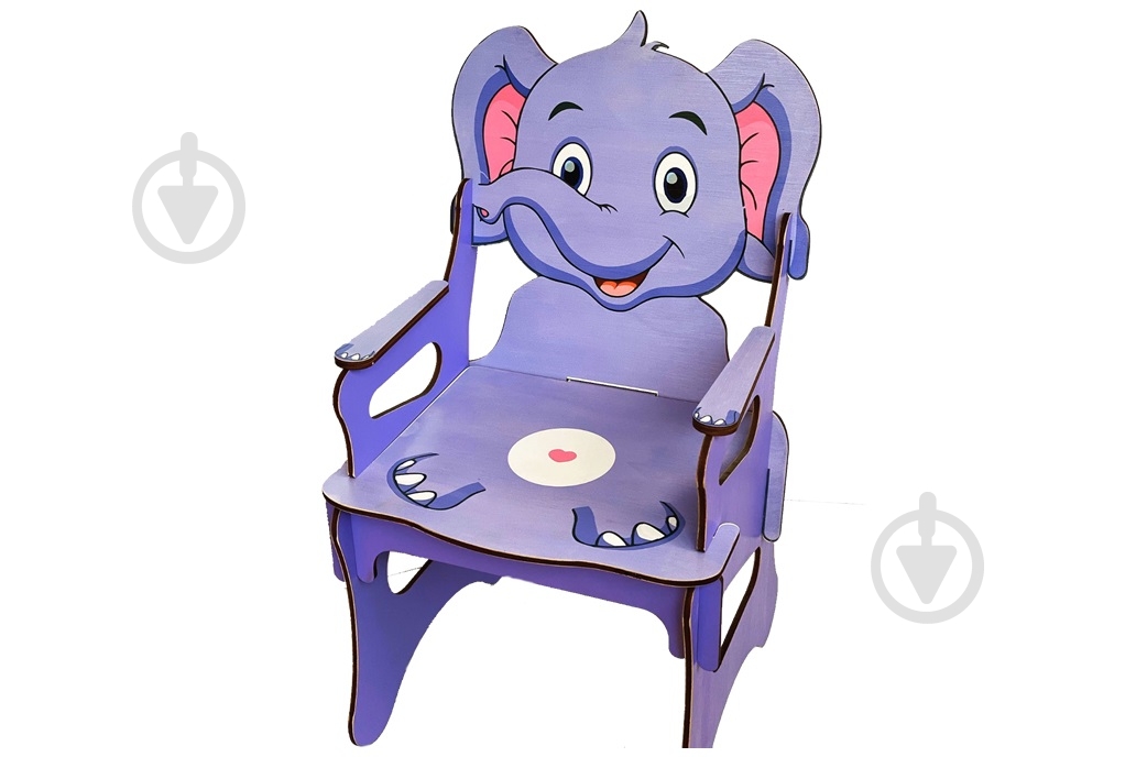 Стул детский деревянный Tatev Слон - фото 1