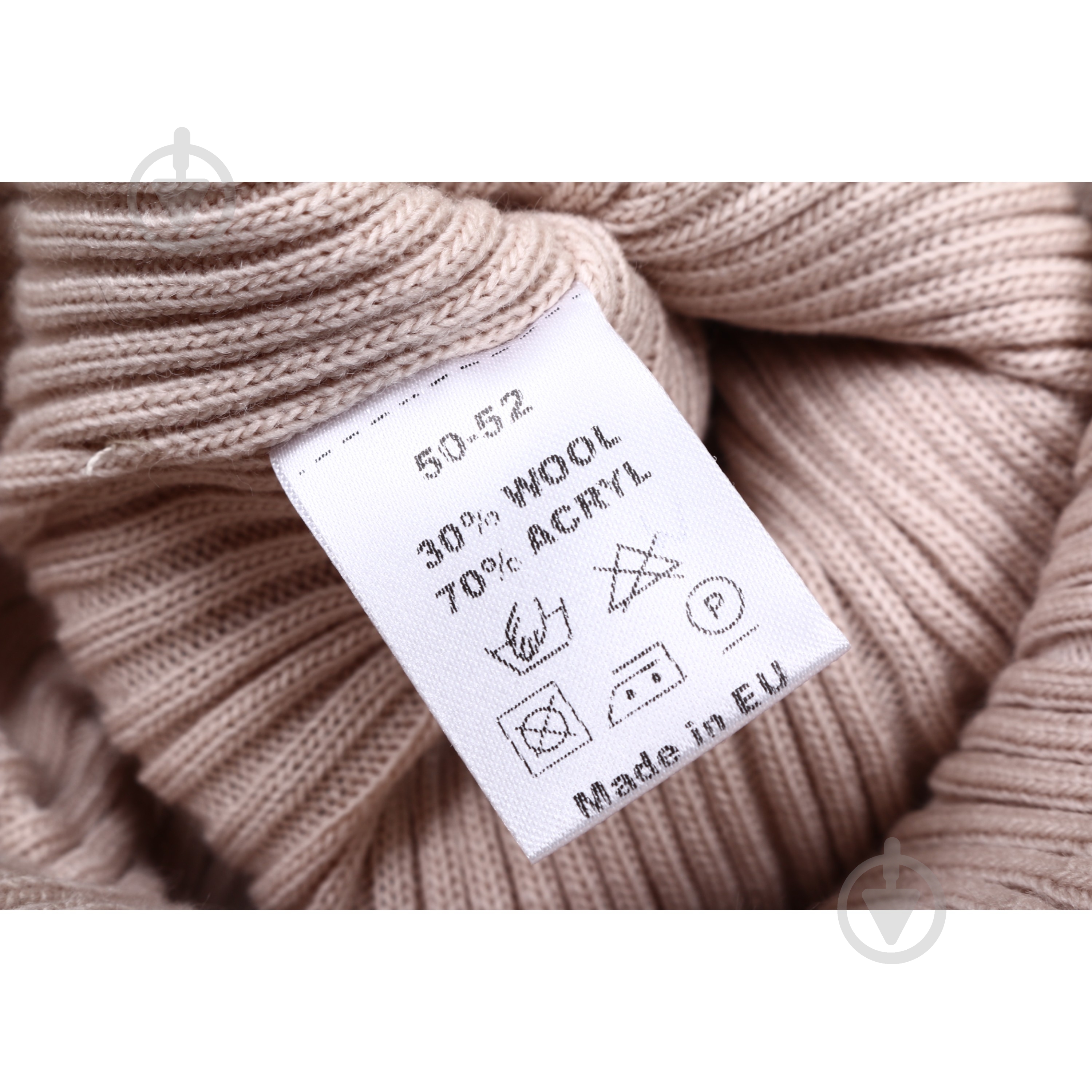 Шапка Pompona р. 50-52 24WP23k бежевый - фото 3