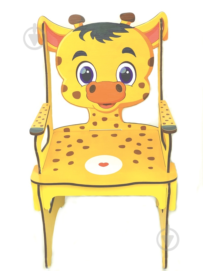 Стул детский деревянный Tatev Жираф - фото 3
