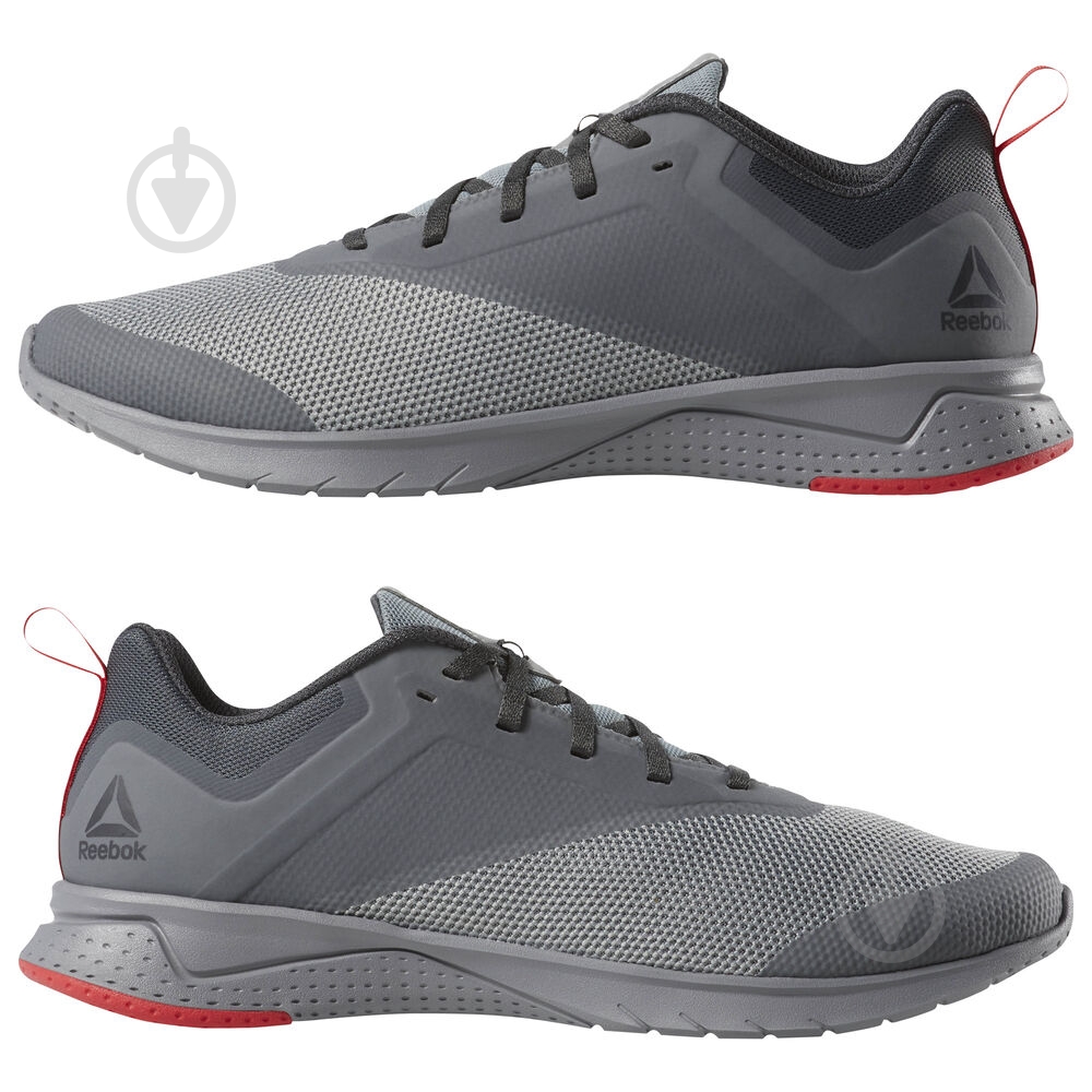 Кроссовки мужские Reebok PRINT LITE RUSH 3 CN6213 р.42 серые - фото 7