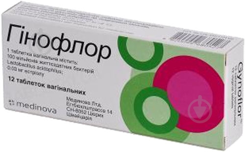 Гінофлор №12 (6х2) таблетки - фото 1 Гінофлор №12 (6х2) таблетки - фото 1