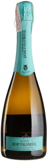 Вино ігристе Bortolomiol Suavis Valdobbiadene Prosecco Superiore біле напівсухе 0,75 л - фото 1