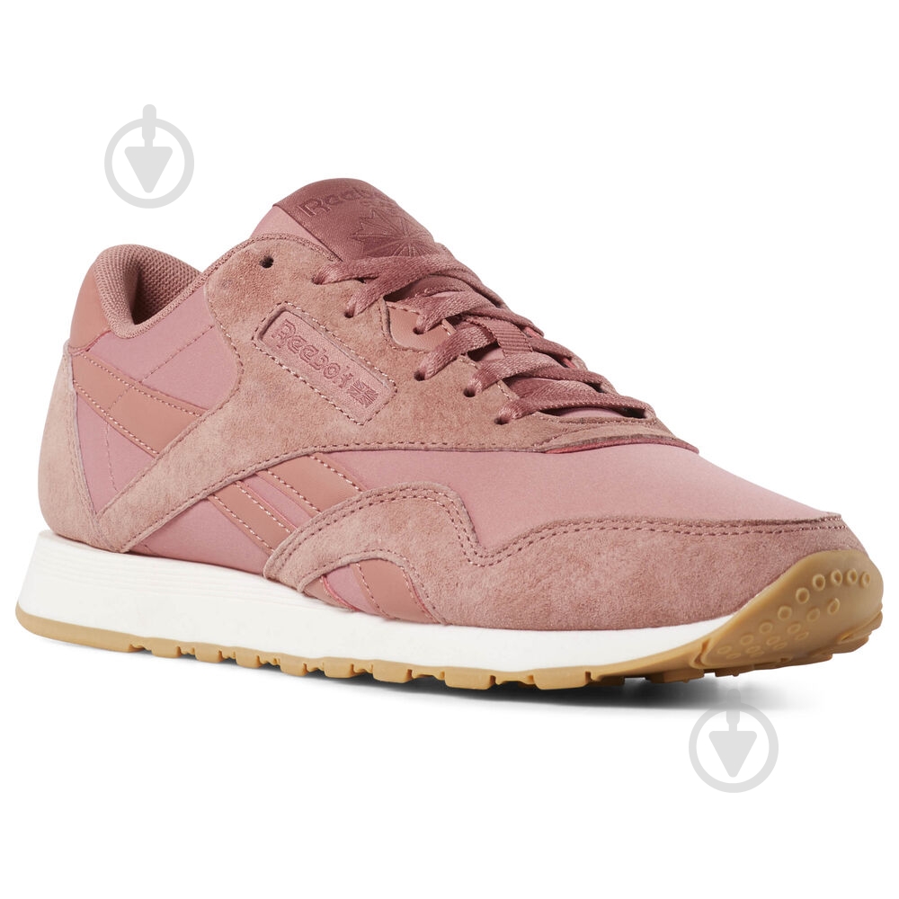 Кроссовки женские зимние Reebok CL NYLON CN6884 р.40 розовые - фото 1