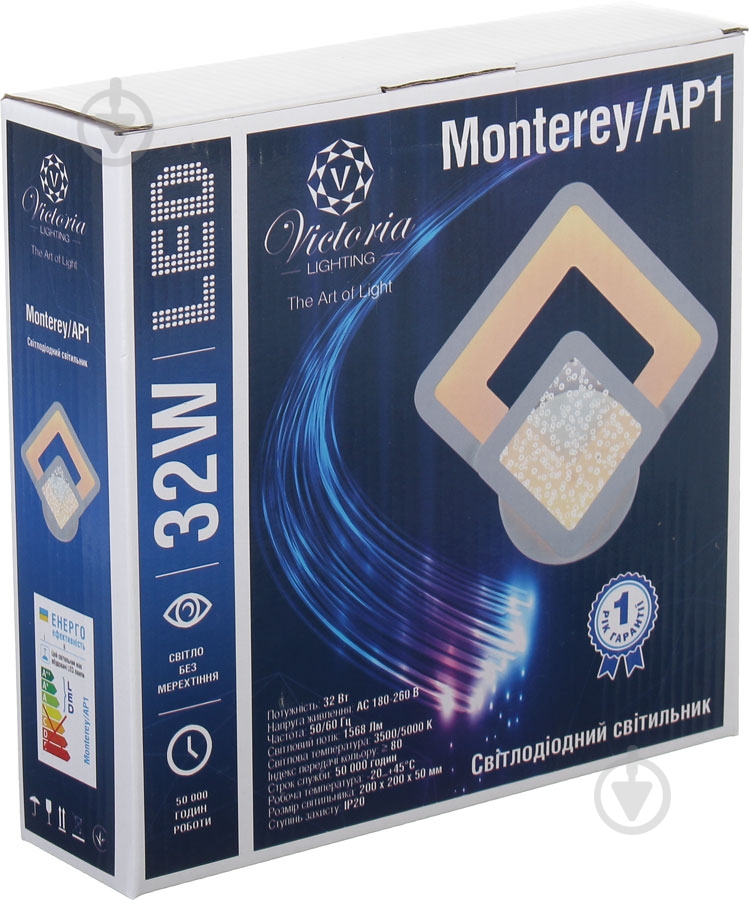 Бра Victoria Lighting Monterey/AP1 LED 26 Вт белый - фото 4