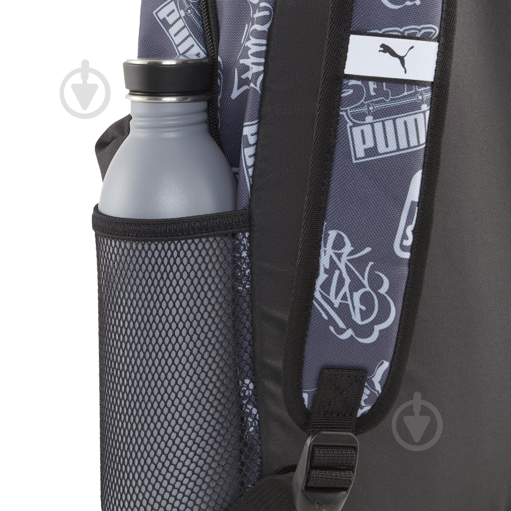 Рюкзак Puma PHASE SMALL BACKPACK 07987914 13 л чорний із синім - фото 3