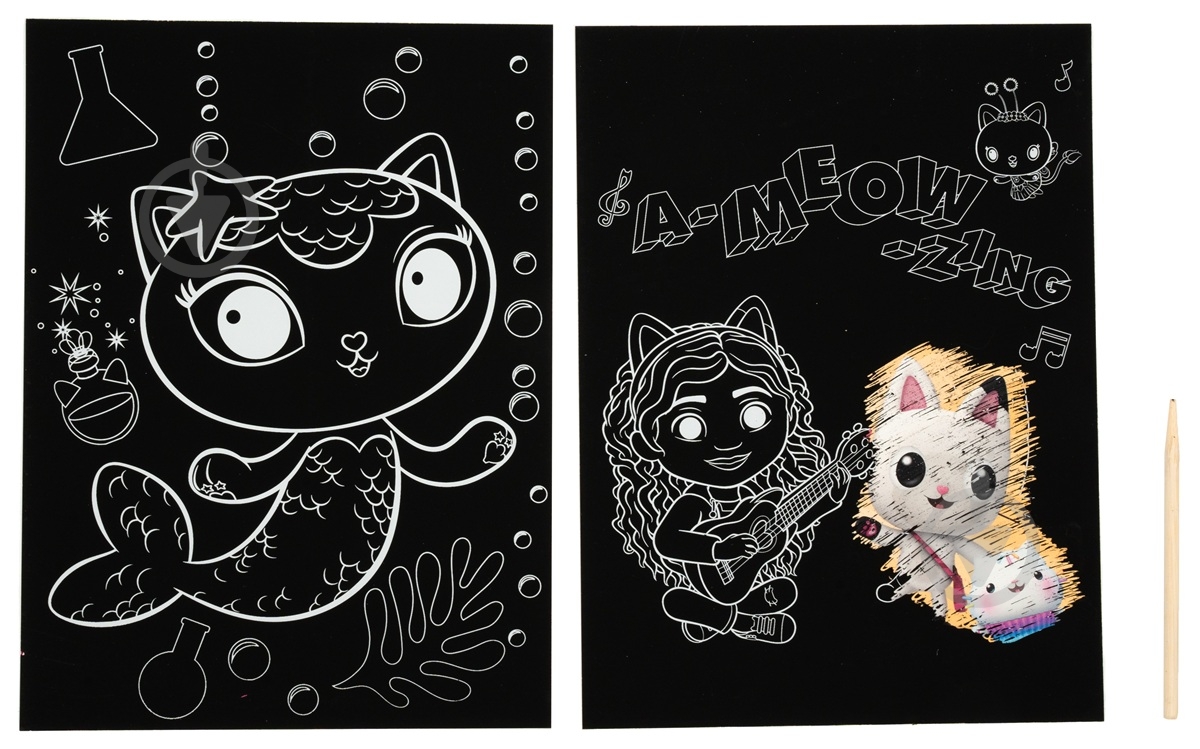 Скретч-раскраска «Gabby's Dollhouse» - фото 4