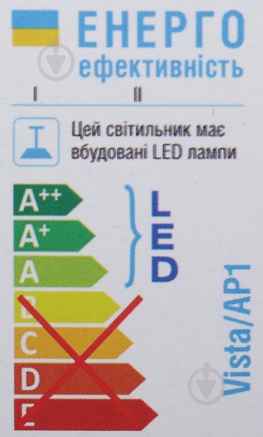 Бра Victoria Lighting Vista/AP1 LED 28 Вт белый - фото 5