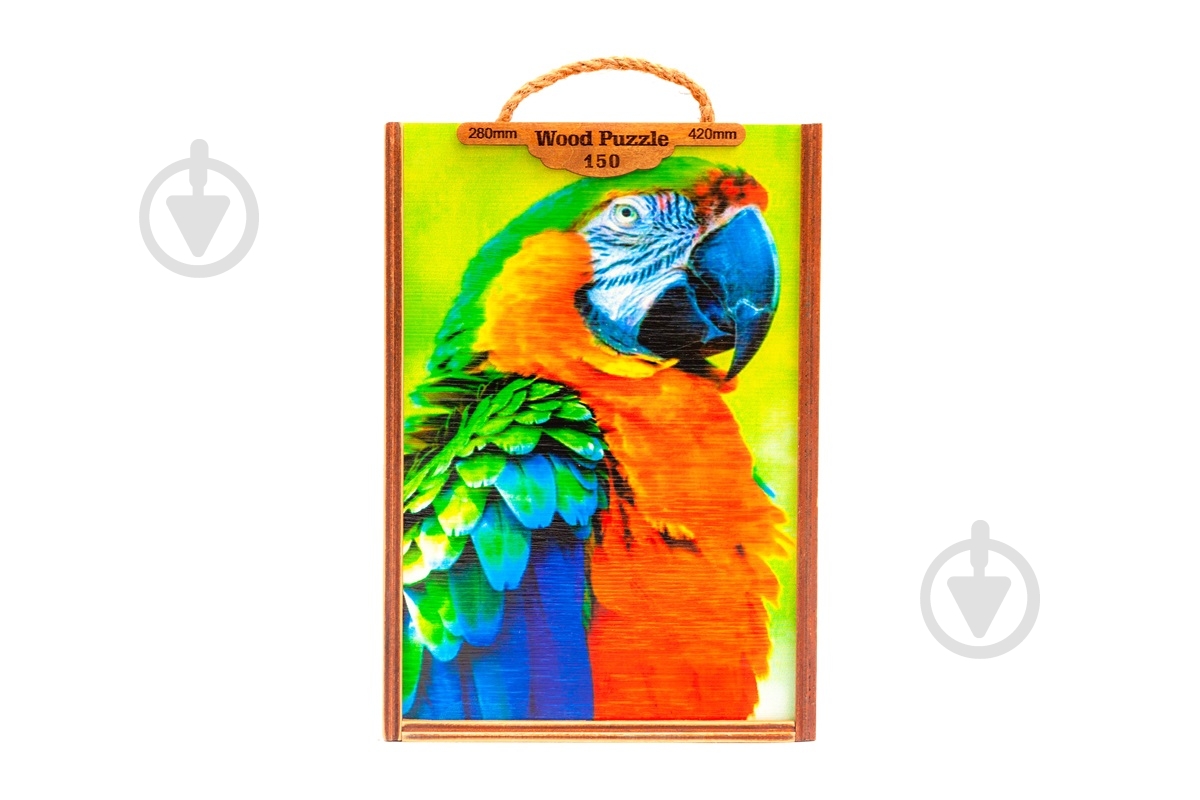 Пазлы деревянные Tatev Попугай - фото 1