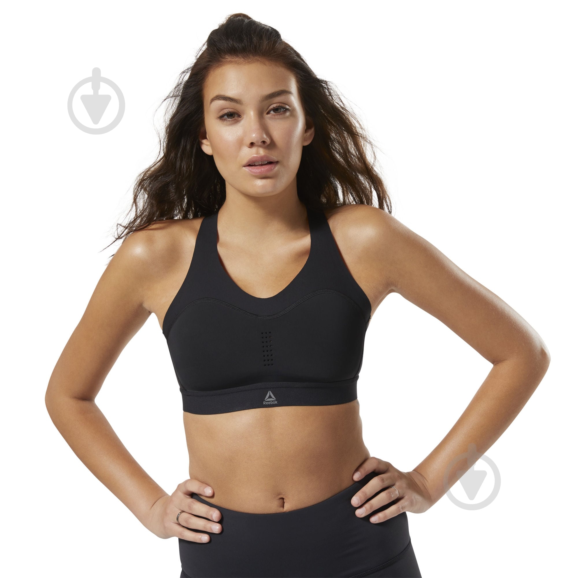 Бра Reebok Reebok PureMove CY5012 р.46 черный - фото 3