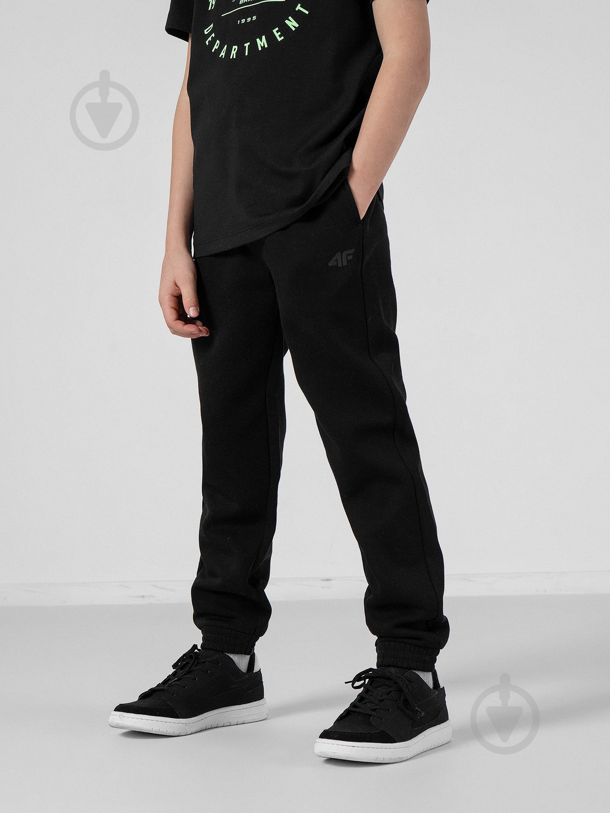 Брюки 4F 4FJSS22TTROM076-20S р. 152 черный - фото 2