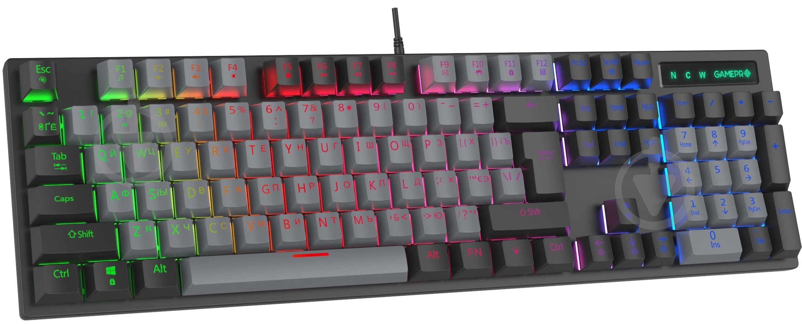 Клавиатура игровая GamePro (MK105B) black - фото 3 Клавиатура игровая GamePro (MK105B) black - фото 3