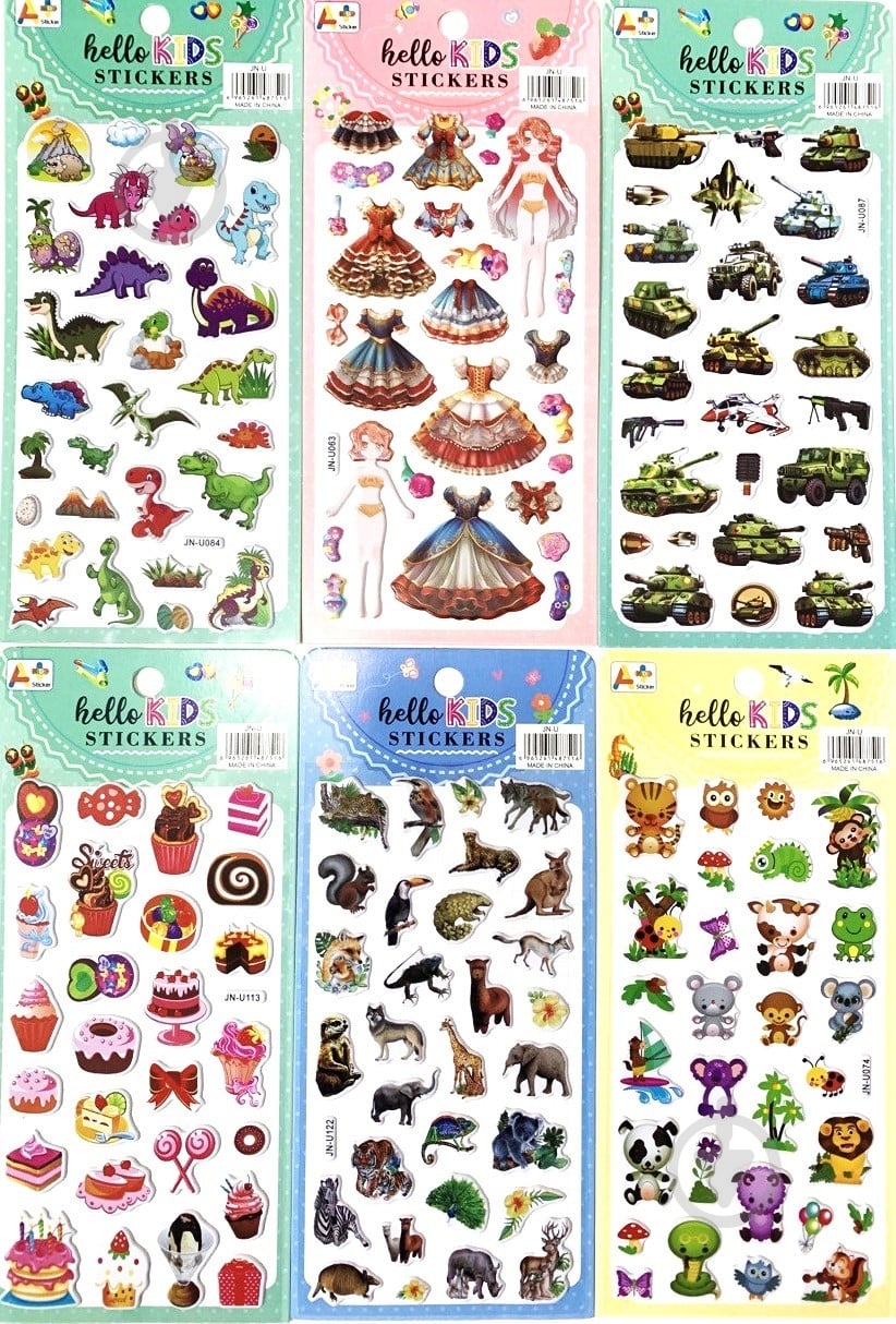 Набір наліпок Malevaro JN-U - фото 2