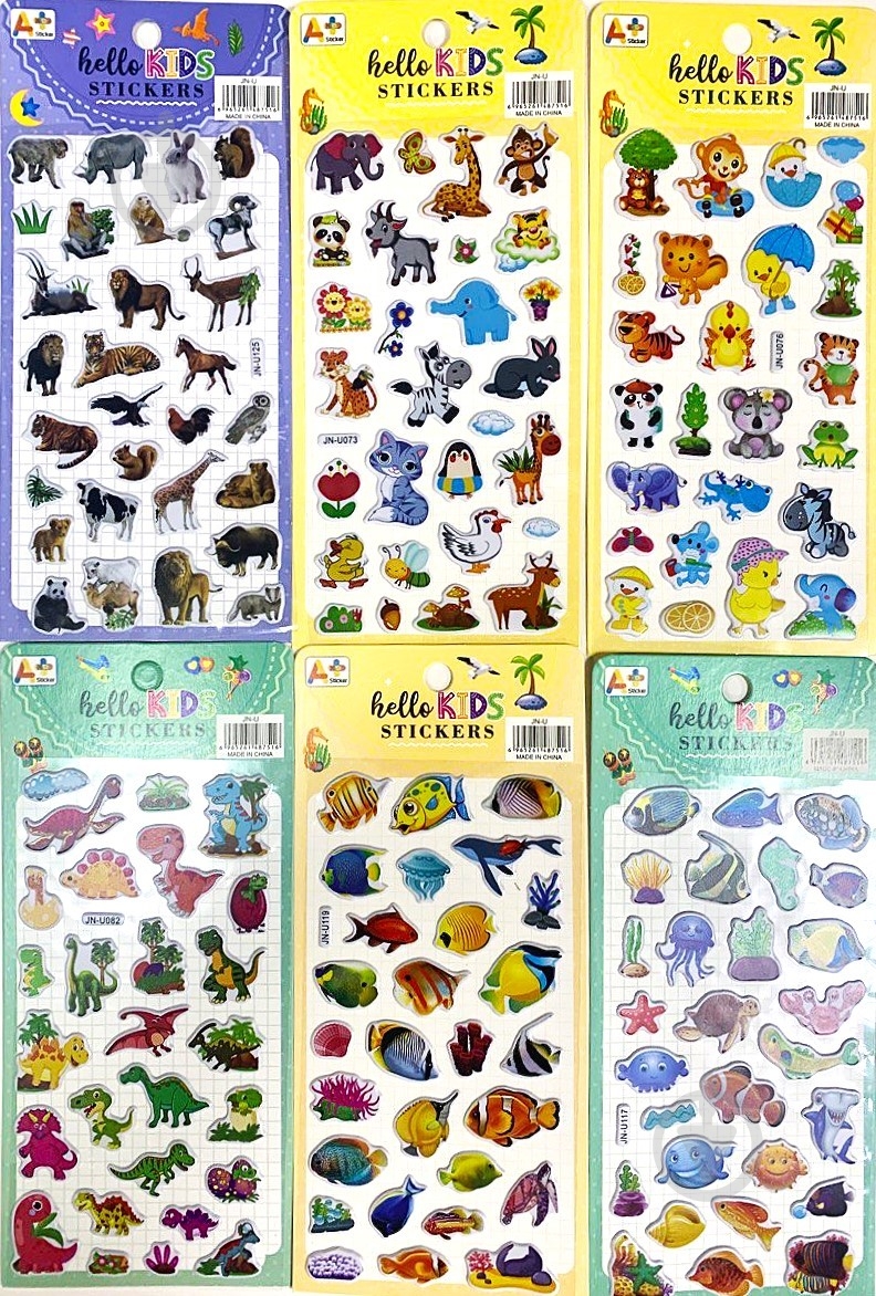 Набір наліпок Malevaro JN-U - фото 1