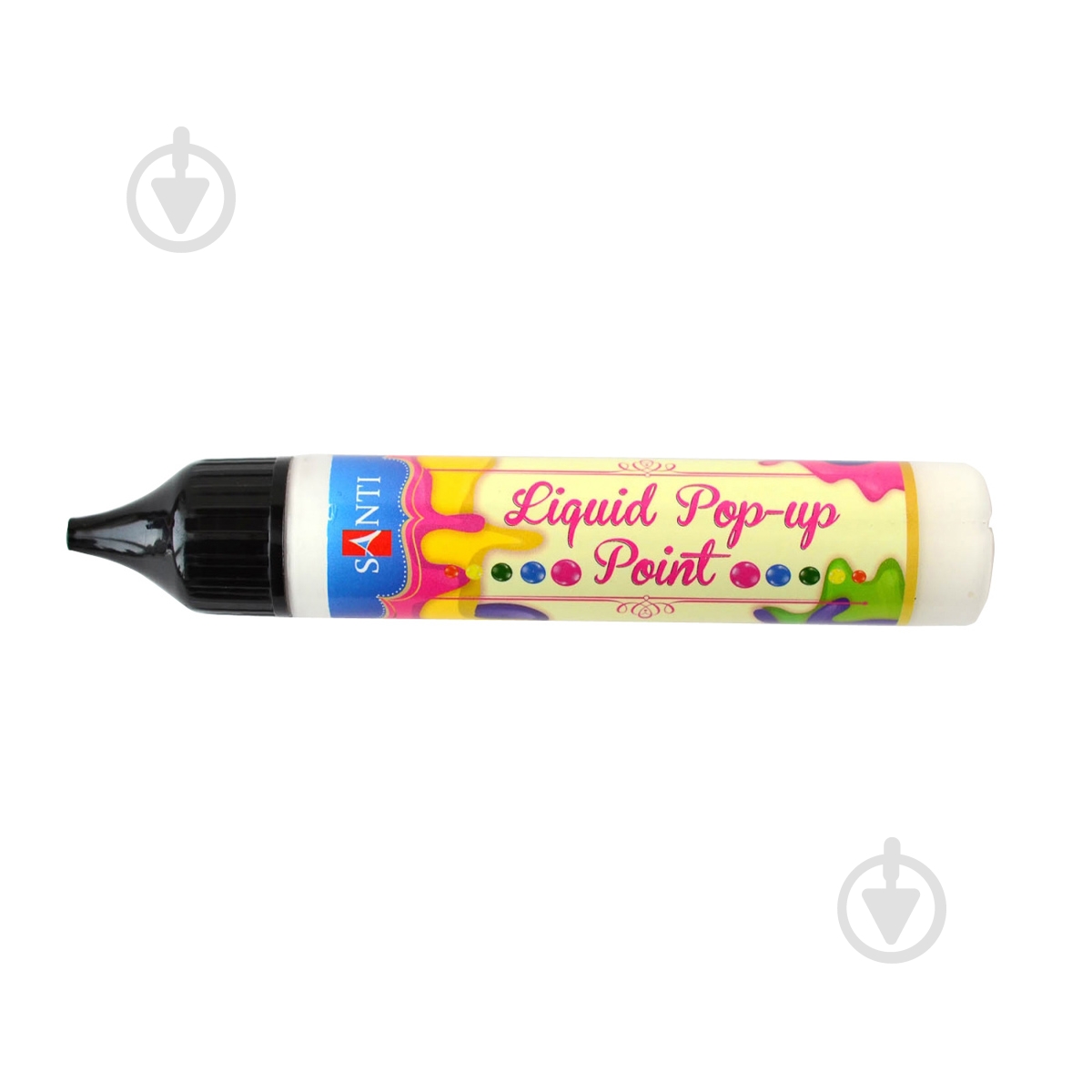 3D-гель Liquid pop-up gel белый Santi 25 мл - фото 1