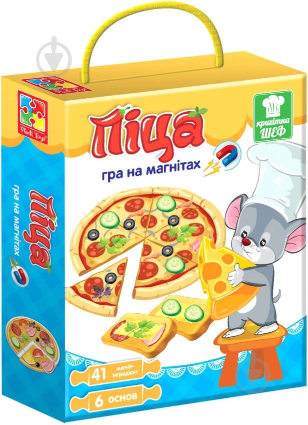 Гра магнітна Vladi Toys Піца VT3004-02 - фото 1