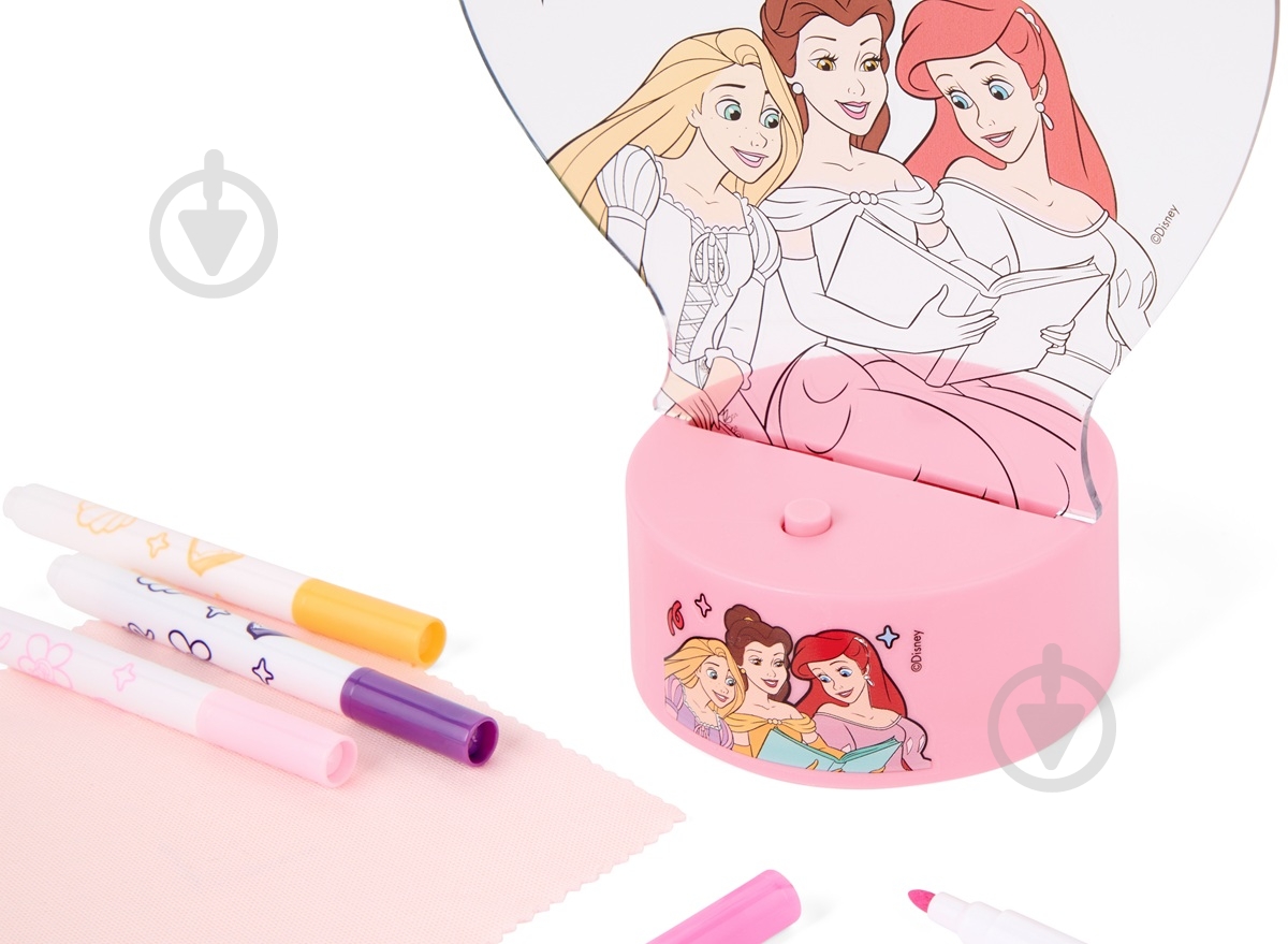 Набір для творчості Disney LED нічник Princess DP60198 - фото 5 Набір для творчості Disney LED нічник Princess DP60198 - фото 5