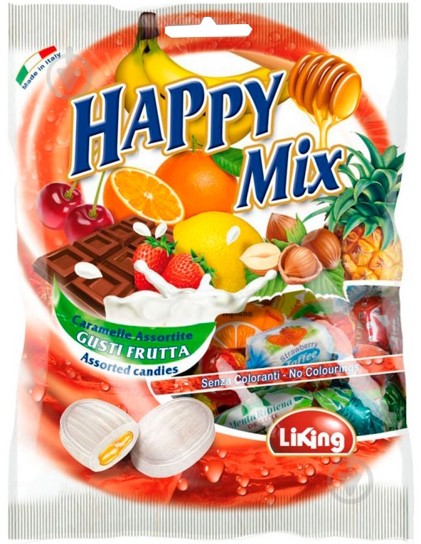 Леденцы Liking Happy Mix 125 г - фото 1