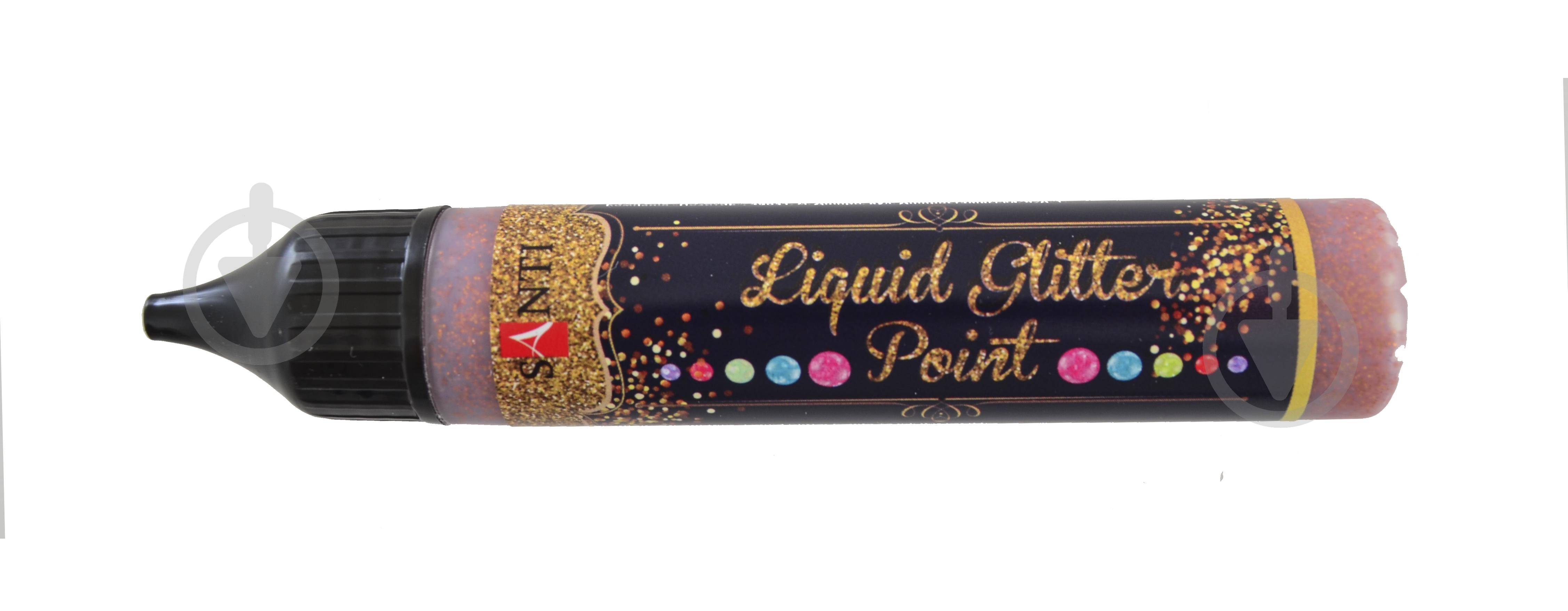 3D-гель Liquid glitter gel бронза Santi 25 мл - фото 1 3D-гель Liquid glitter gel бронза Santi 25 мл - фото 1