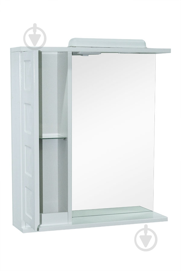 Зеркало ХАСТ Капри 55 + шкаф белый (лев) - фото 2