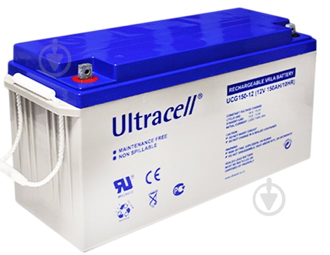 Батарея аккумуляторная Ultracell GEL UCG150-12 12В 150Ач - фото 1