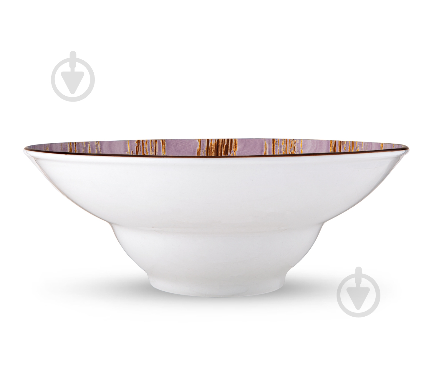 Тарелка глубокая Wilmax Scratch Lavander 22,5 см 1100 мл WL-668723/A - фото 2