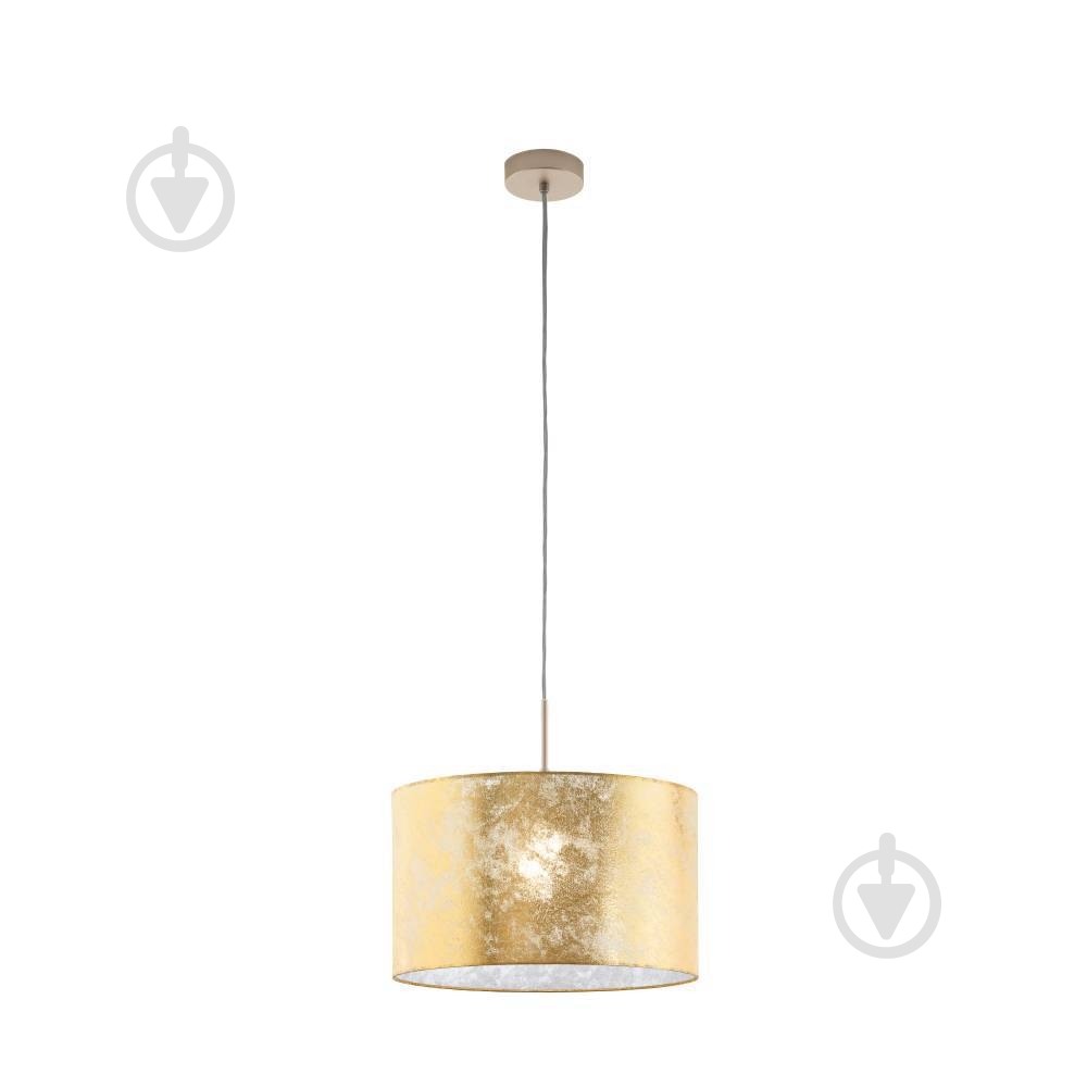 Подвес Eglo Висербела 1x60 Вт E27 золотой 97643 - фото 1