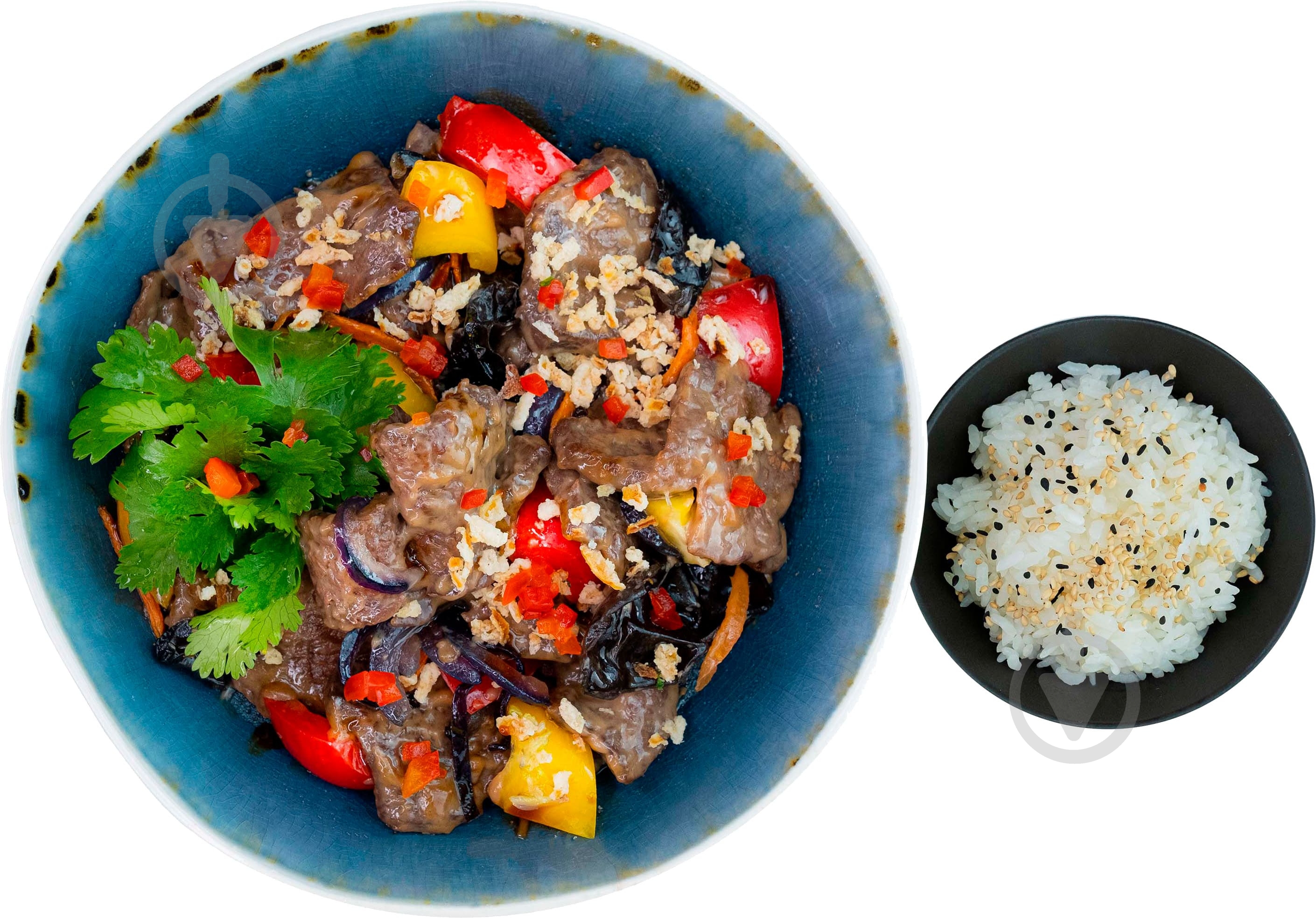 Телятина WOK с овощами 420 г - фото 1