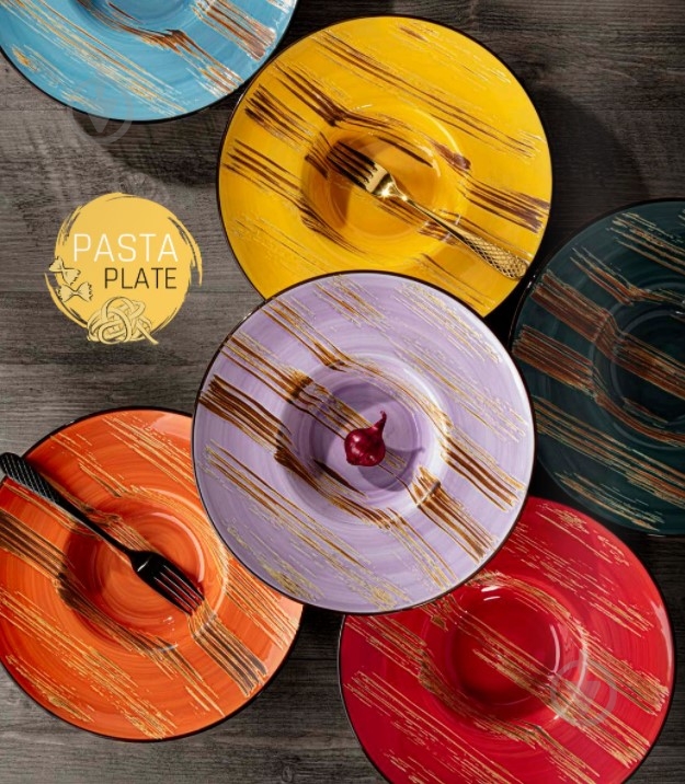 Тарелка глубокая Wilmax Scratch Lavander 20 см 800 мл WL-668722/A - фото 3 Тарелка глубокая Wilmax Scratch Lavander 20 см 800 мл WL-668722/A - фото 3