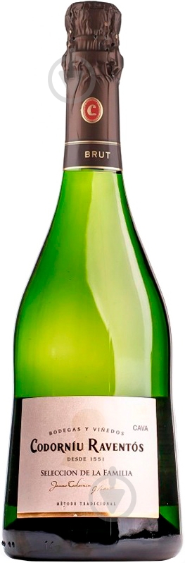 Вино игристое Codorniu Seleccion Raventos Brut 0,75 л - фото 1