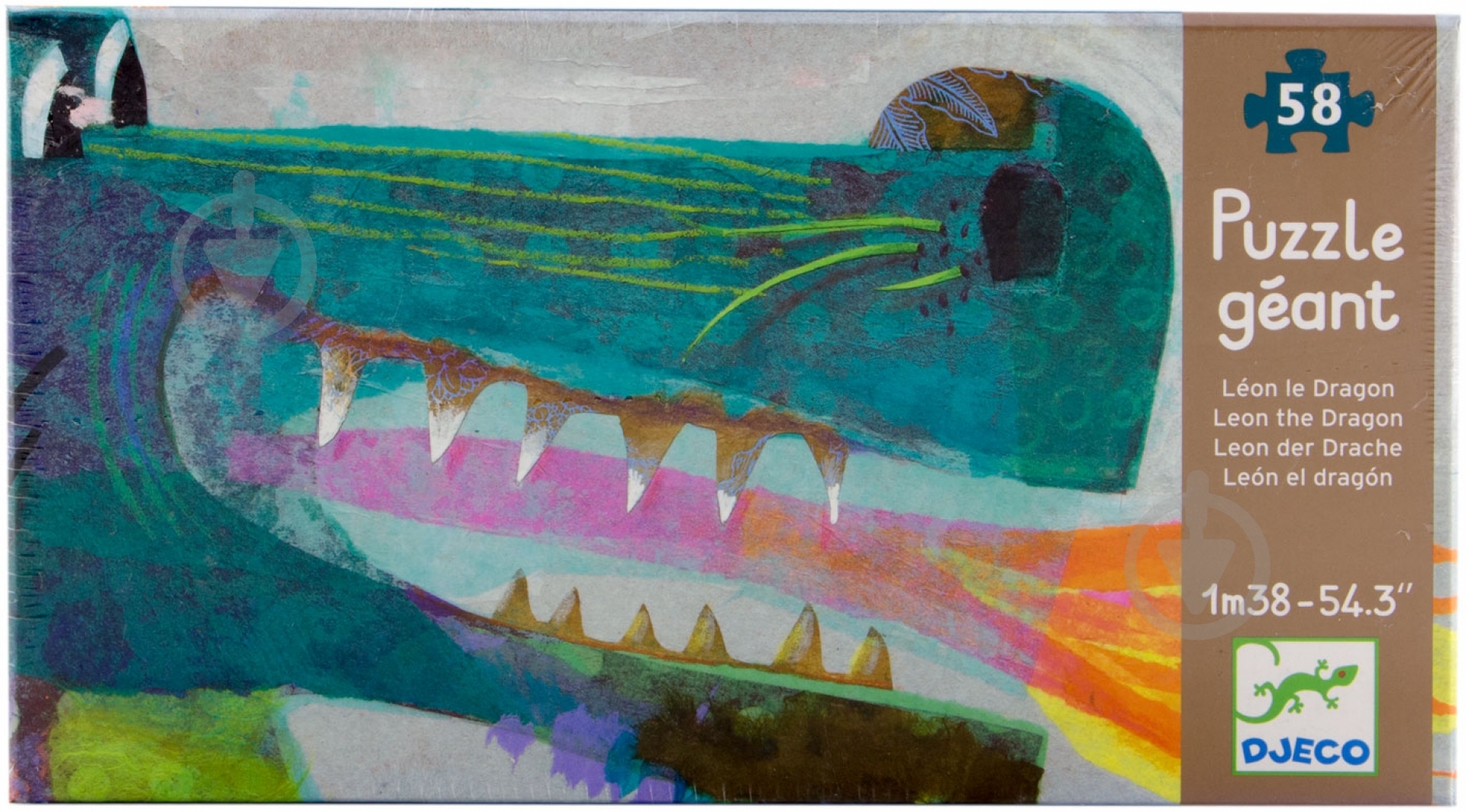 Пазл Djeco Леон Дракон DJ07170 - фото 1 Пазл Djeco Леон Дракон DJ07170 - фото 1