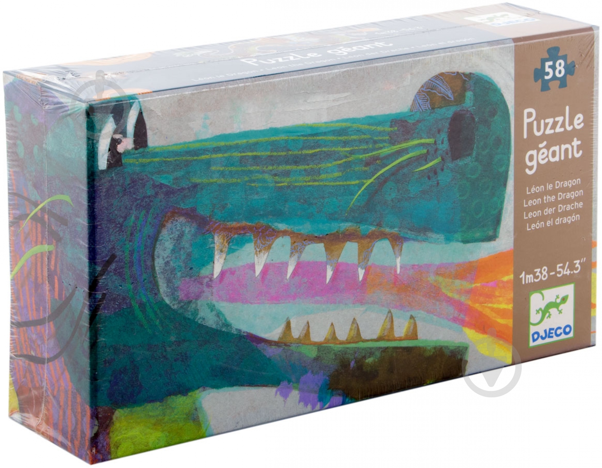 Пазл Djeco Леон Дракон DJ07170 - фото 2 Пазл Djeco Леон Дракон DJ07170 - фото 2