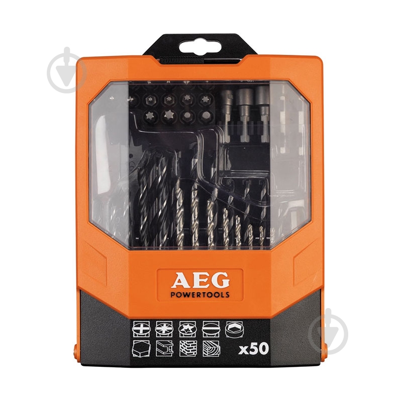 Набор бит AEG 50 шт. 4932430411 - фото 2
