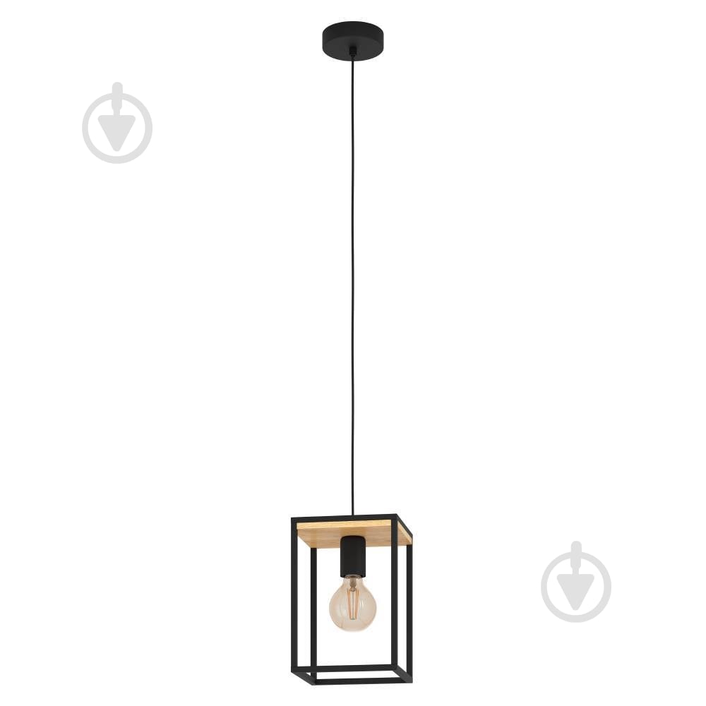 Подвес Eglo Либертад 1x40 Вт E27 черный 99795 - фото 1
