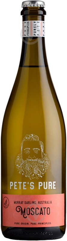 Вино ігристе Pete's Pure Moscato 0,75 л - фото 1 Вино ігристе Pete's Pure Moscato 0,75 л - фото 1