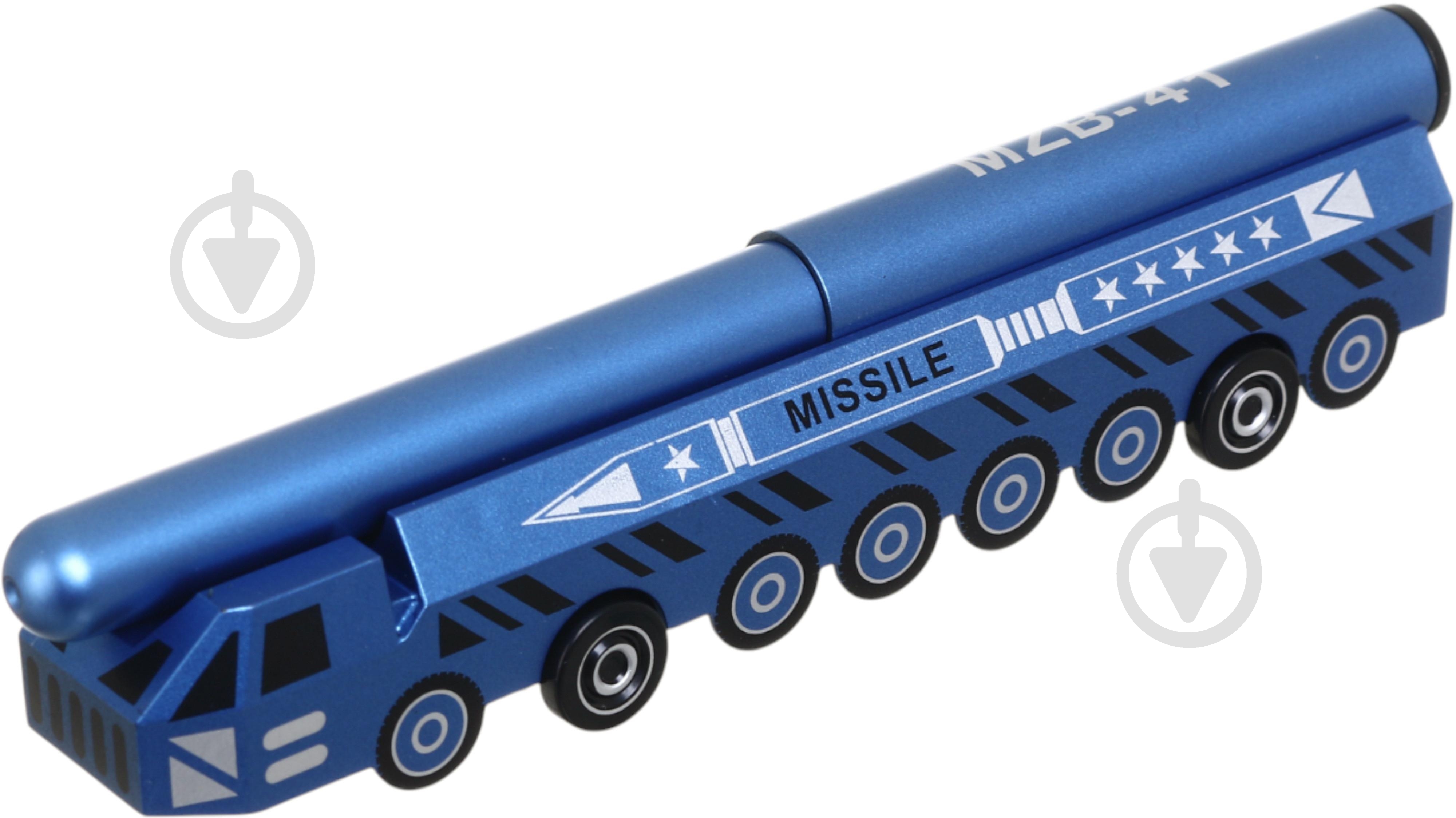 Ручка гелевая Nota Bene машина синяя - фото 6