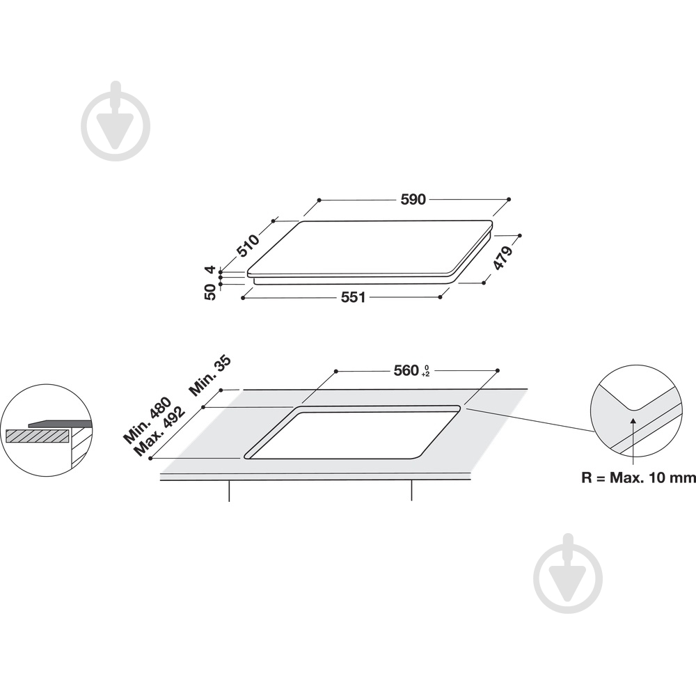 Варочная поверхность электрическая Whirlpool WL B1160 BF - фото 11 Варочная поверхность электрическая Whirlpool WL B1160 BF - фото 11