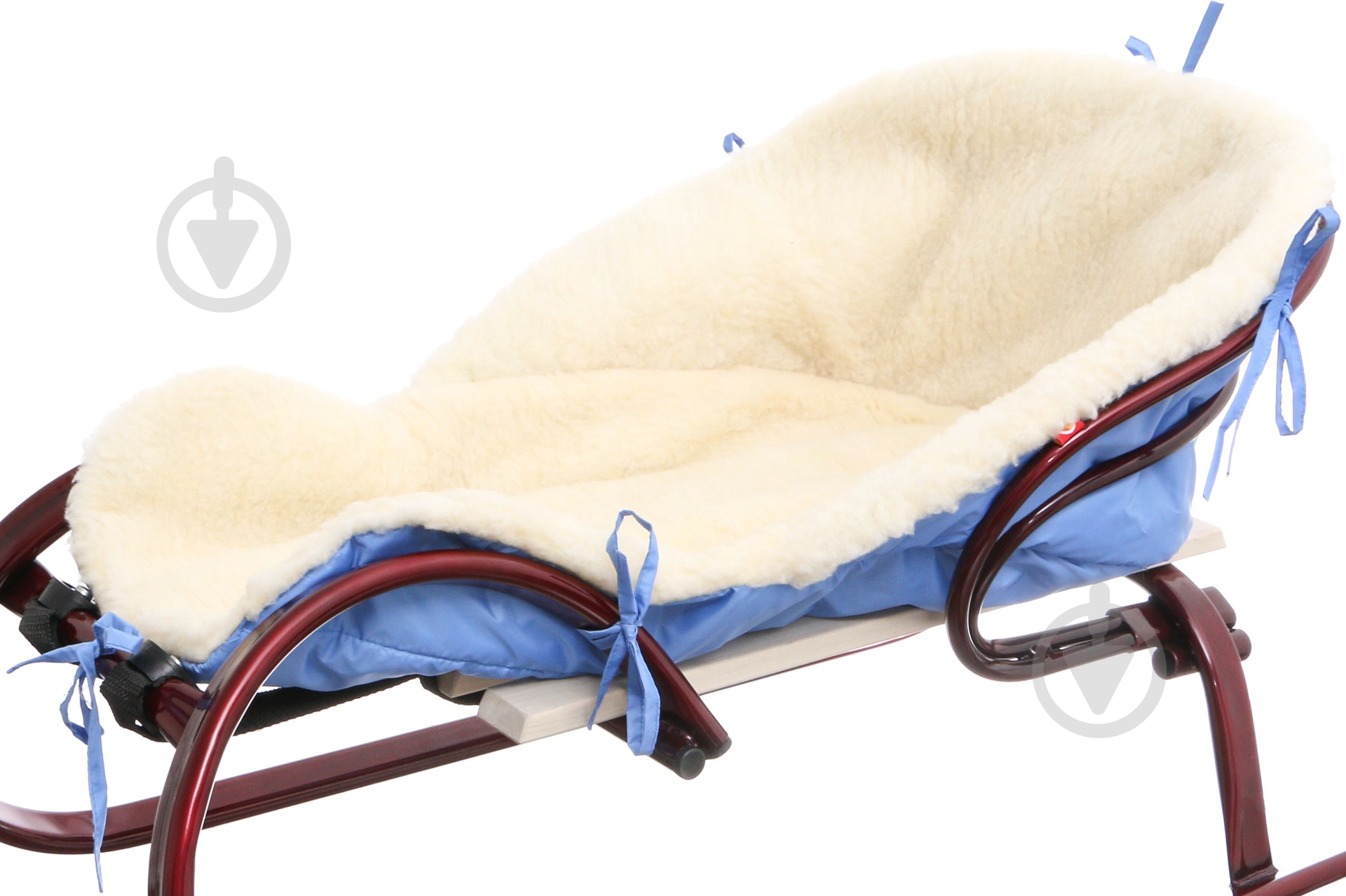 Матрас для санок блакитний - фото 1 Матрас для санок блакитний - фото 1