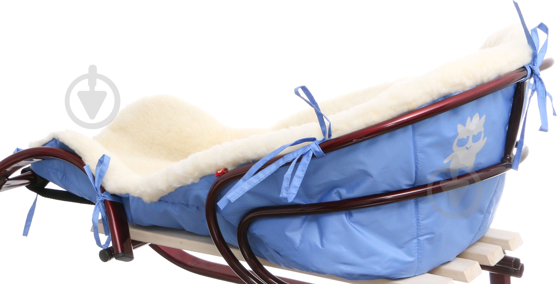 Матрас для санок блакитний - фото 2 Матрас для санок блакитний - фото 2