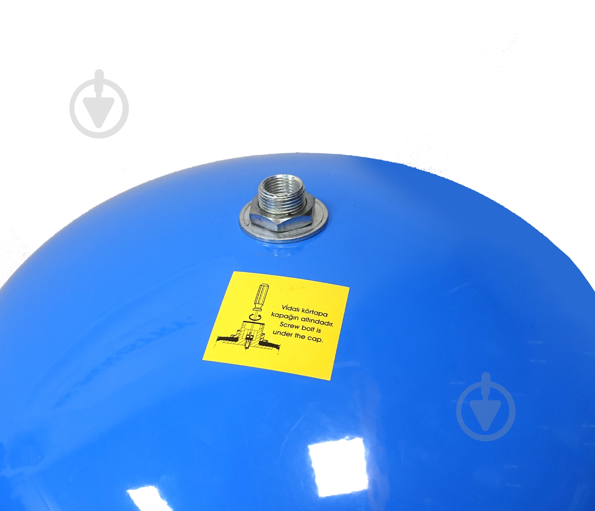 Гидроаккумулятор toНАСОСИ 150 л 1" TO-150VL-PW - фото 4