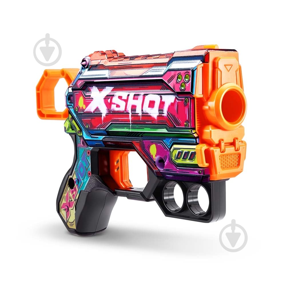 Швидкострільний бластер Zuru X-Shot Skins Menace Mercenary (8 патронів) 36515P - фото 3